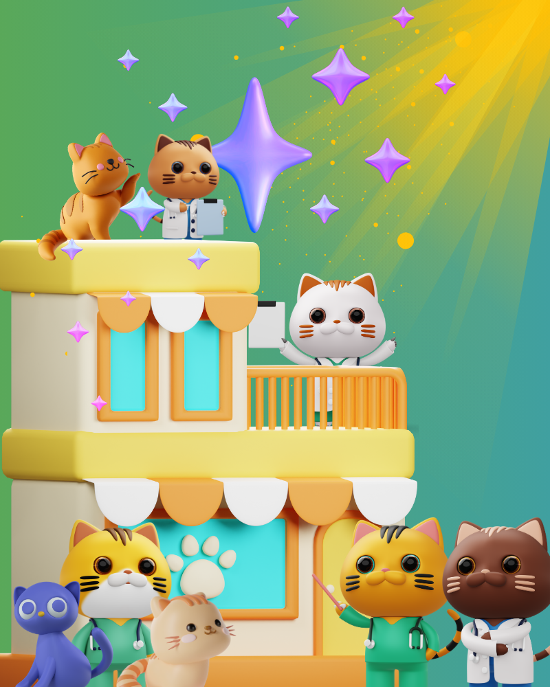 ...hope none of these cats have trouble puffs...